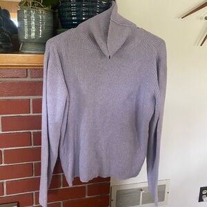 Liz Claiborne Purple Turtleneck